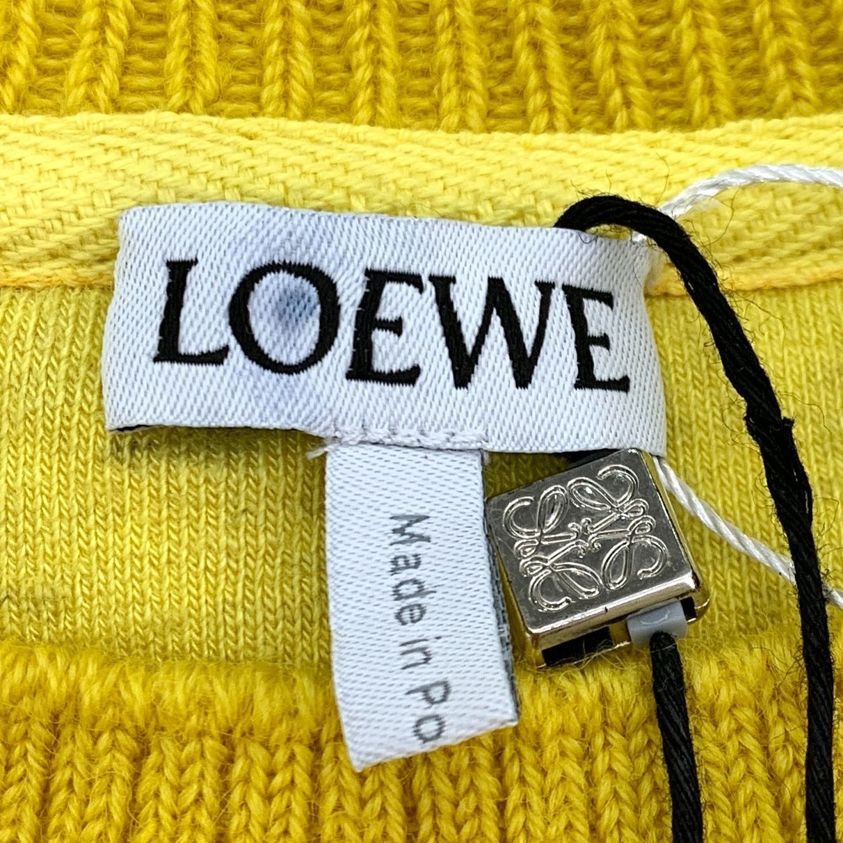Loewe Loewe Yellow Anagram Sweatshirt Crewneck Long Sleeve Size S / US 4 / IT 40 - 5 Thumbnail