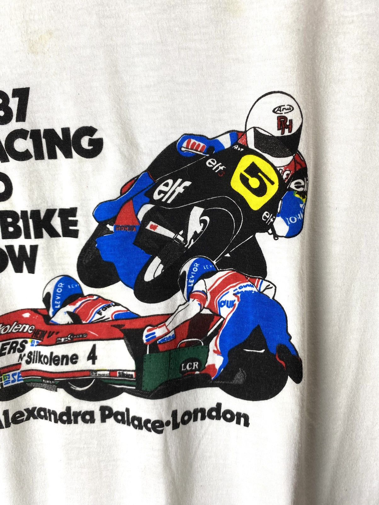 Honda Rare! Vintage Honda 1987 Road Racing T Shirt World Racing Size US M / EU 48-50 / 2 - 3 Thumbnail