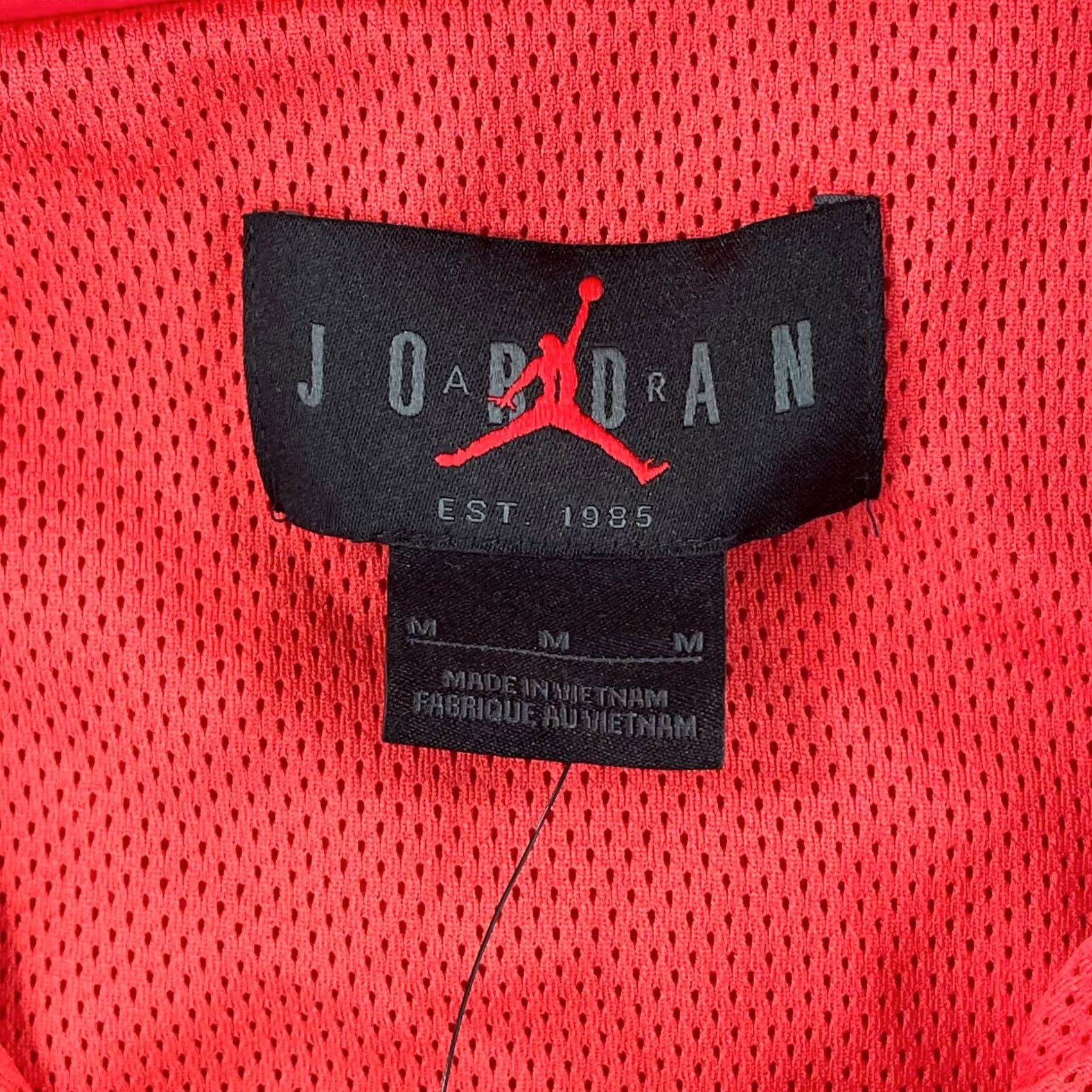 Jordan Brand Jordan Jacket Mens M Red Nike Air Essentials Woven Men Black Trim Nylon NWT Size US M / EU 48-50 / 2 - 2 Thumbnail