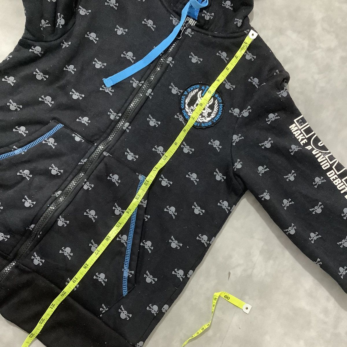 Japanese Brand × Seditionaries Run Pride Skulls Y2K Hoodie Size US M / EU 48-50 / 2 - 10 Thumbnail