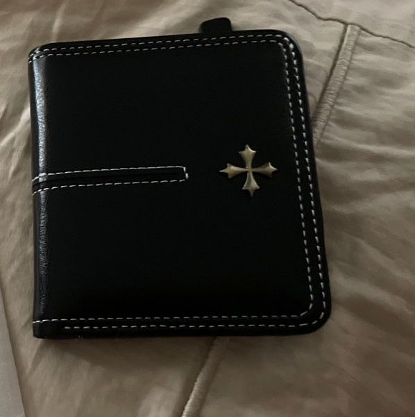 Japanese Brand × Vintage Y2K Leather Cross Wallet (black) Size ONE SIZE - 4 Thumbnail