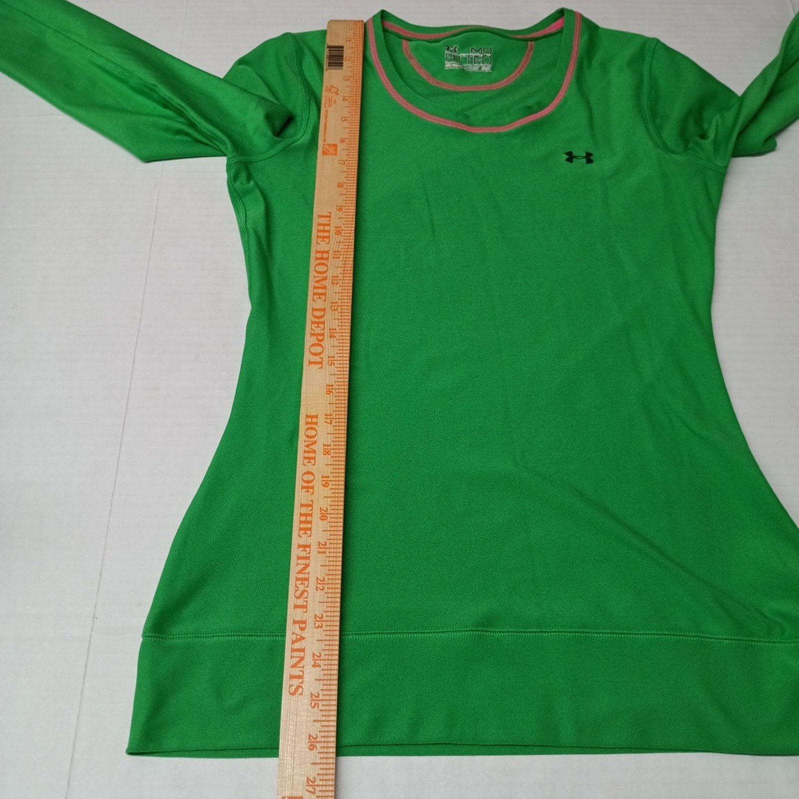Under Armour Under Armour Shirt Women's M Green Fitted All Season Gear Size M / US 6-8 / IT 42-44 - 8 Thumbnail
