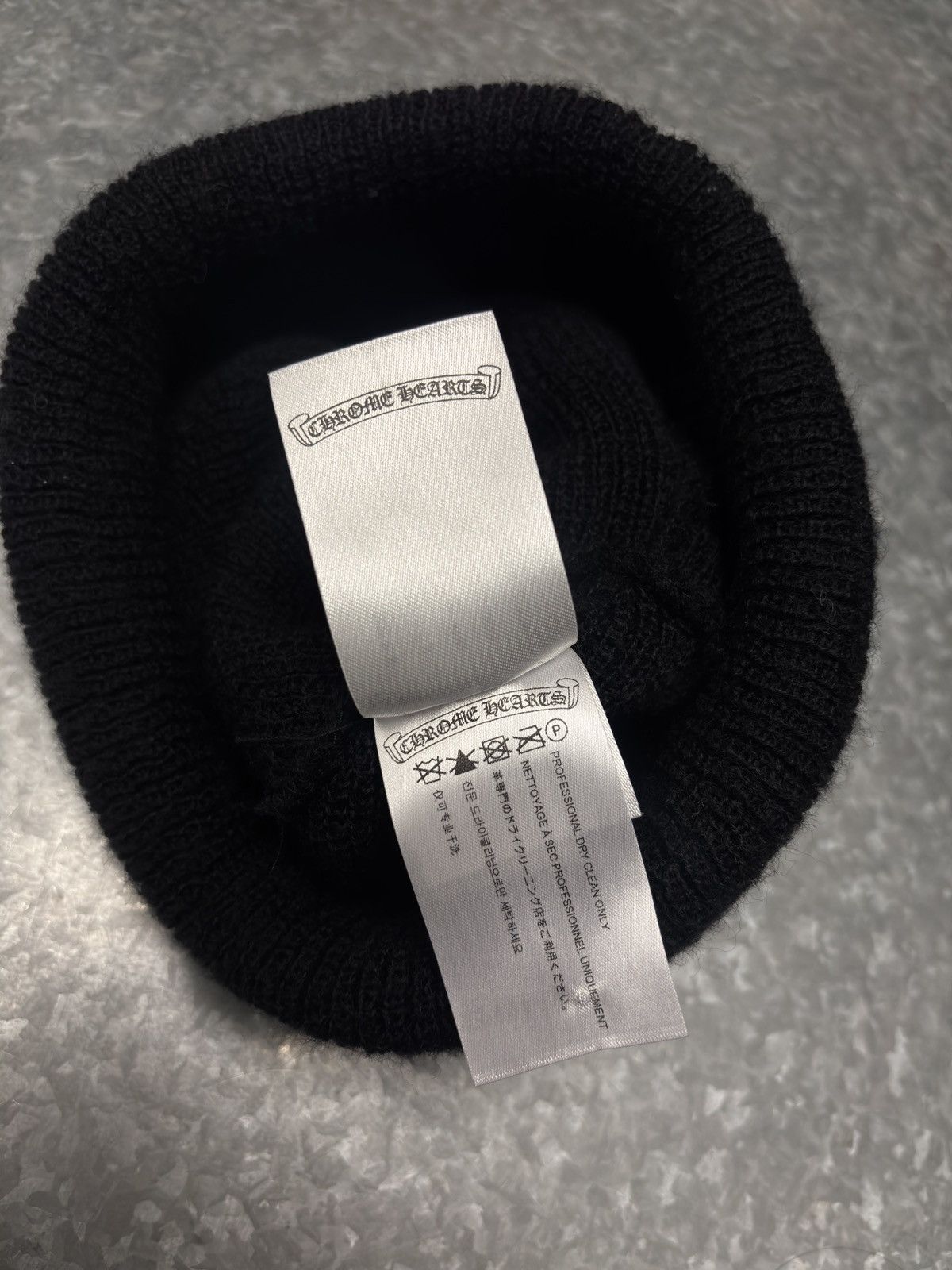 Chrome Hearts Chrome heart beanie Size ONE SIZE - 5 Thumbnail