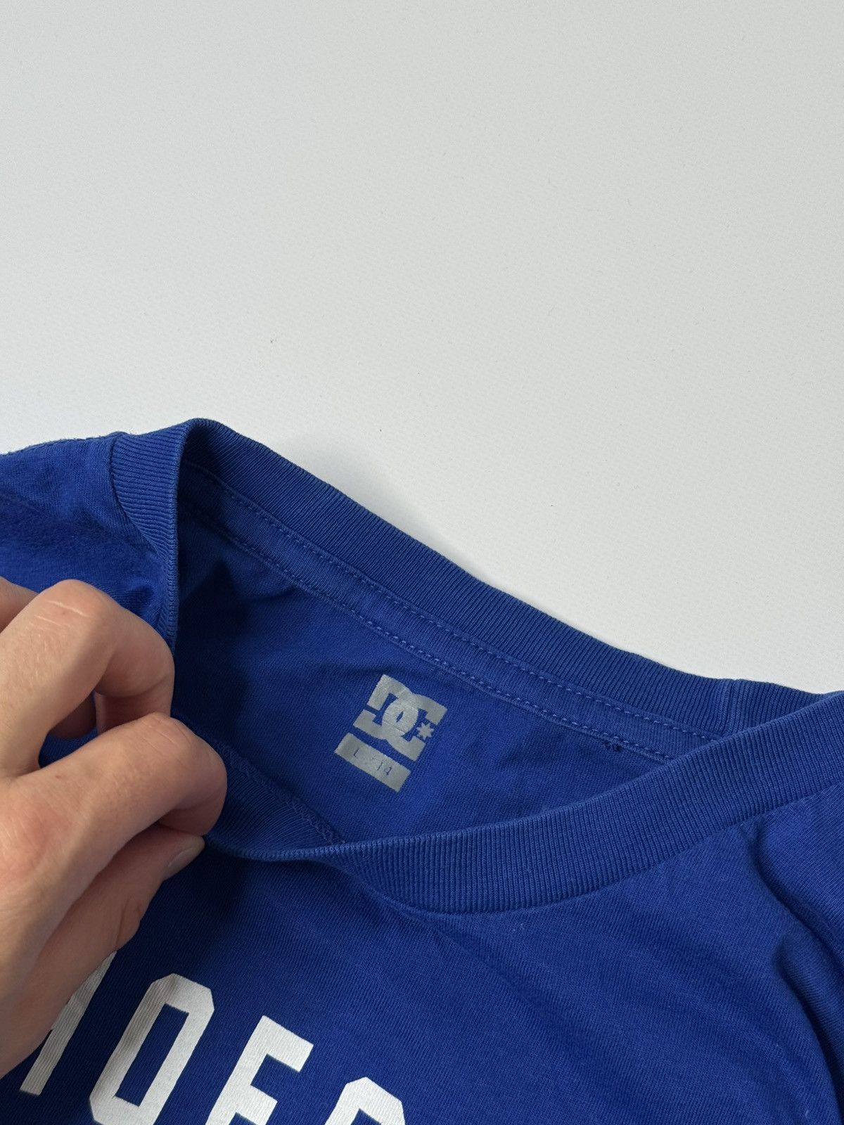 DC Blue DC skaterboards longsleeve sk8 swag drip big logo 4g Size US XS / EU 42 / 0 - 3 Thumbnail