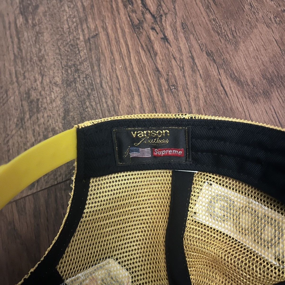 Hysteric Glamour × Supreme × Vanson Leathers Supreme x Hysteric Glamour x Vanson Leathers Trucker Hat Size ONE SIZE - 5 Thumbnail