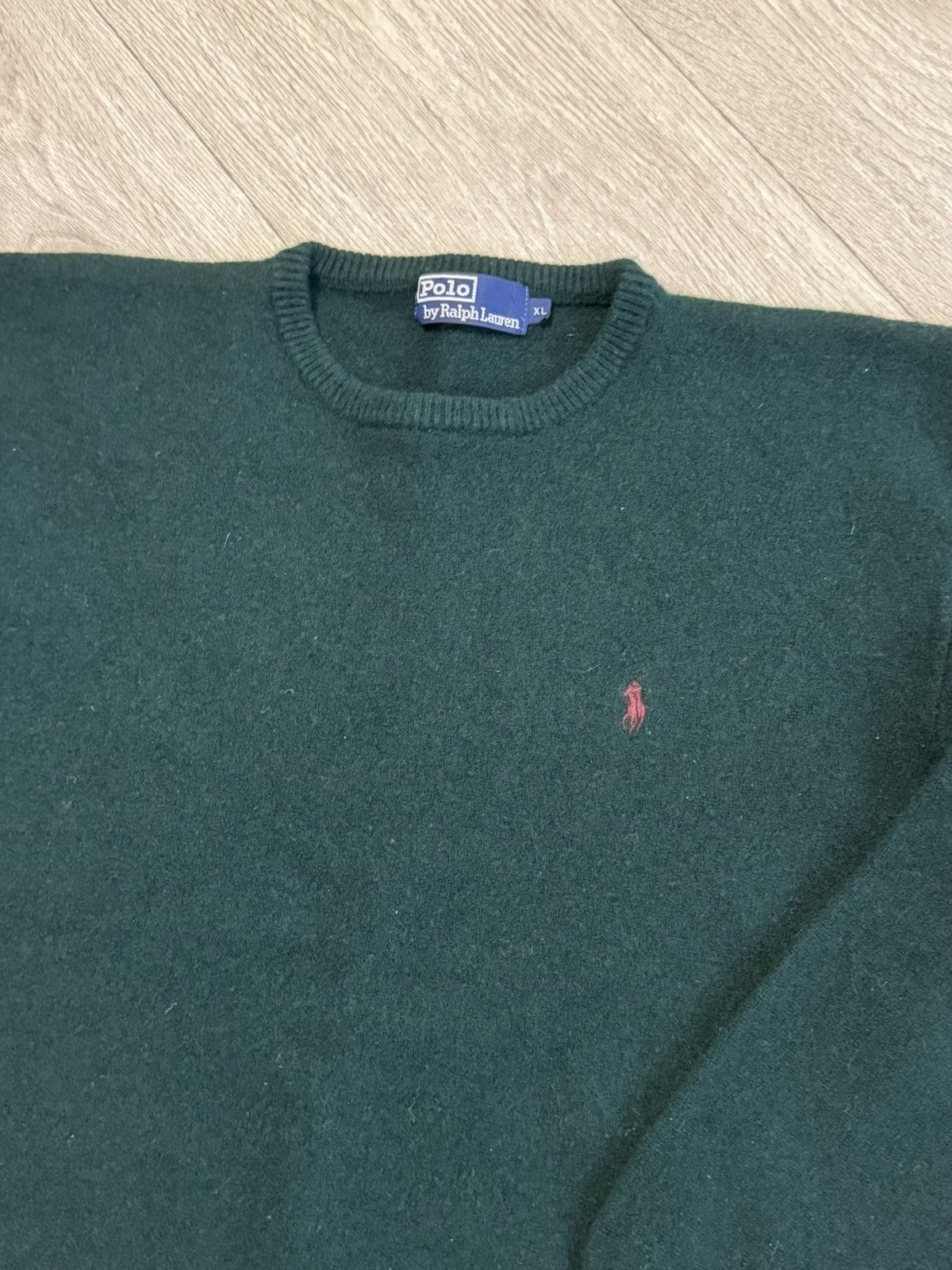 Polo Ralph Lauren 🔷Vintage Women’s Polo Ralph Lauren Lambswool Sweater 90s🔷 Size XL / US 12-14 / IT 48-50 - 3 Thumbnail