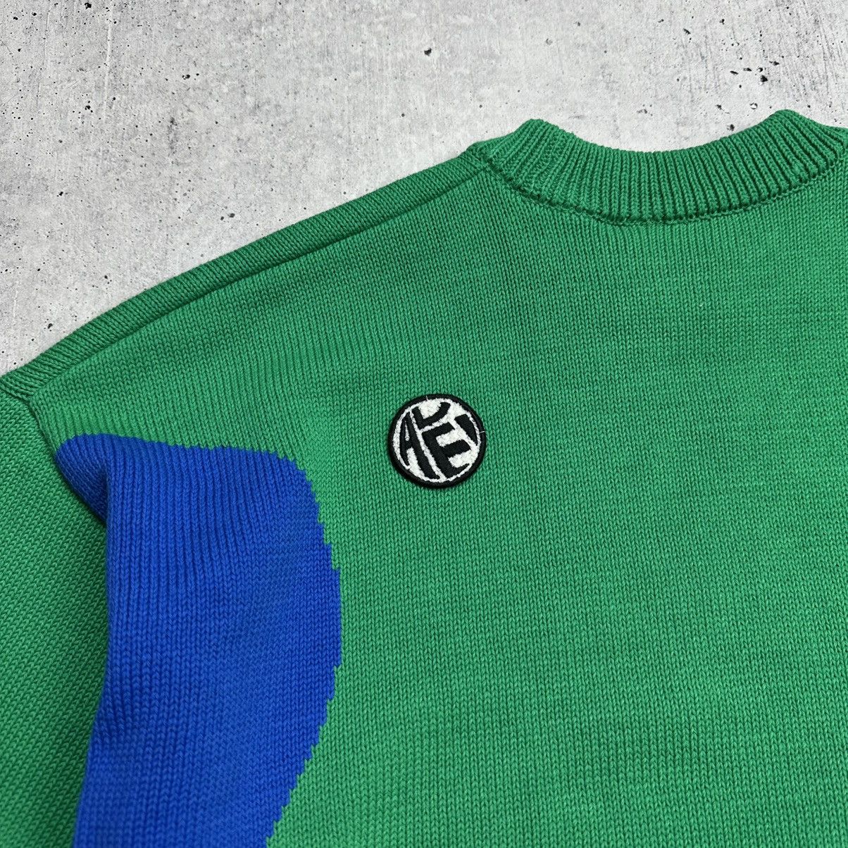 Ader Error Ader Error Twin Heart Logo Knit Green Size M-L Size US L / EU 52-54 / 3 - 7 Thumbnail