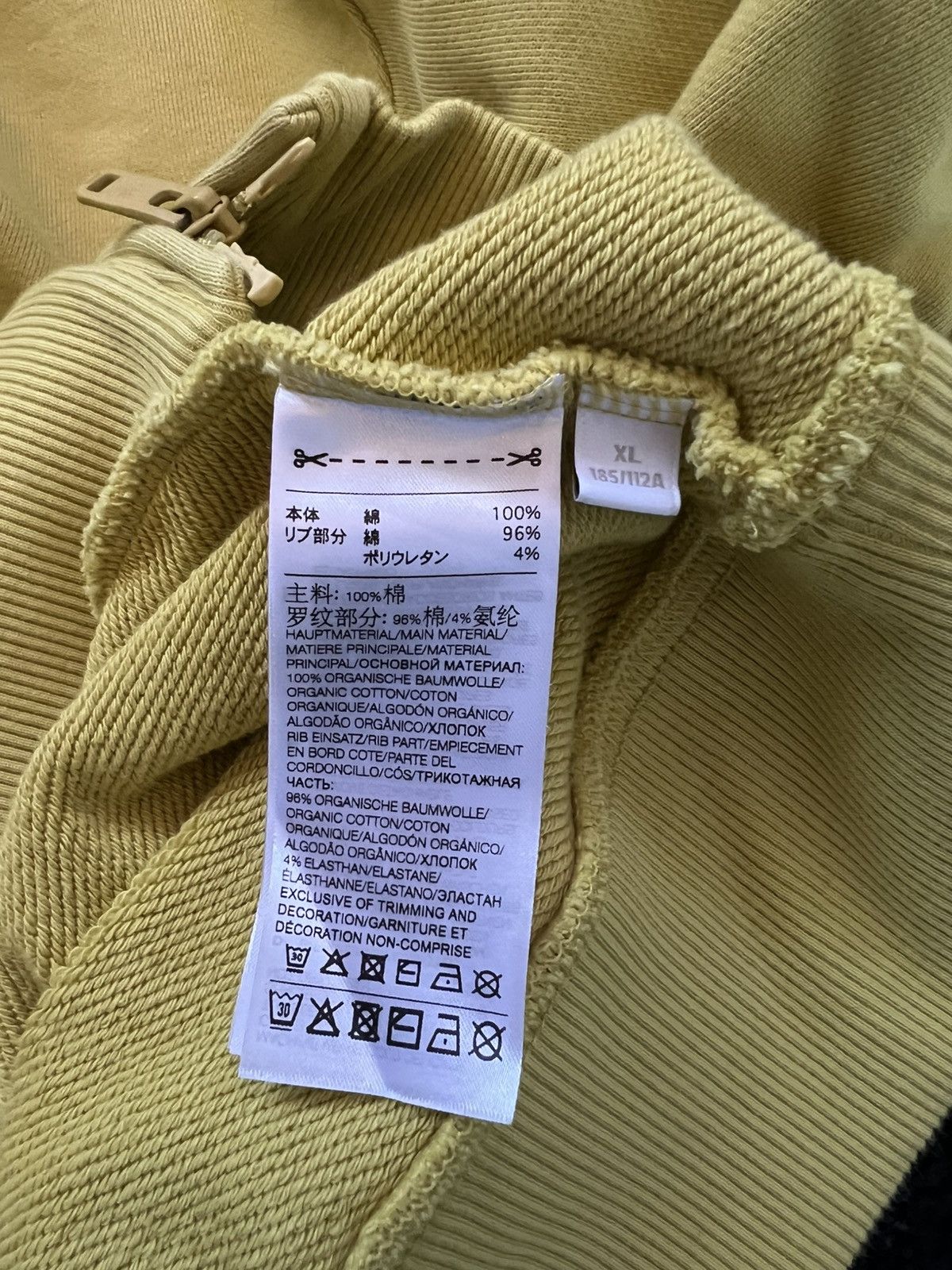 Y-3 Y-3 Plain Yellow Hoodie Size US XL / EU 56 / 4 - 6 Thumbnail