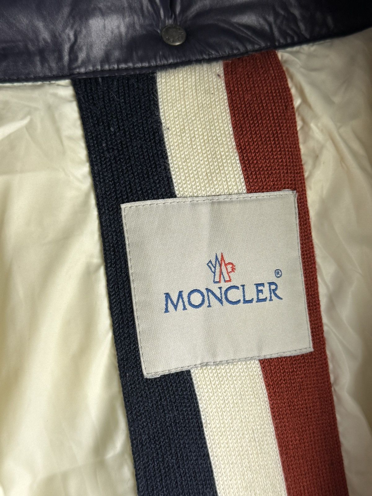 Moncler Moncler Branson Down Puffer Jacket Blue Size - 4 Size US L / EU 52-54 / 3 - 7 Thumbnail