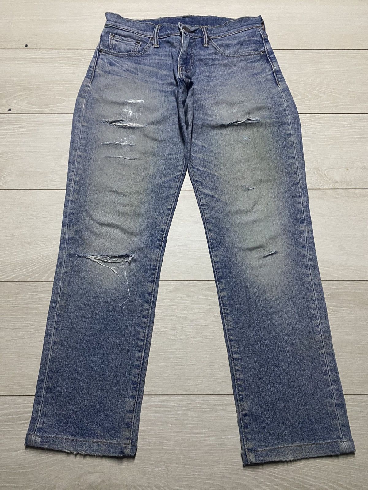 Levi's Levis 511 Y2K Faded Wash Distressed Jeans Size US 30 / EU 46 - 1 Thumbnail