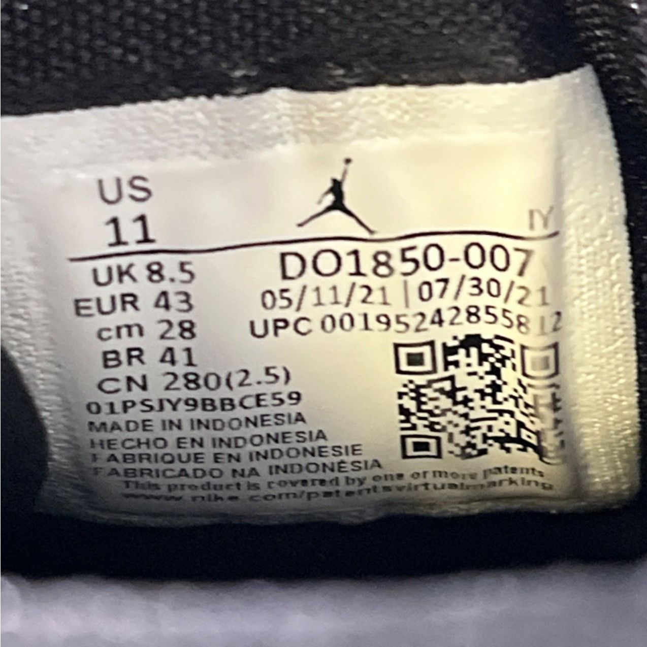 Nike Air Jordans Women's Black Shoes/Sneakers Size 11 SKU 5585 Size US 11 / IT 41 - 7 Thumbnail