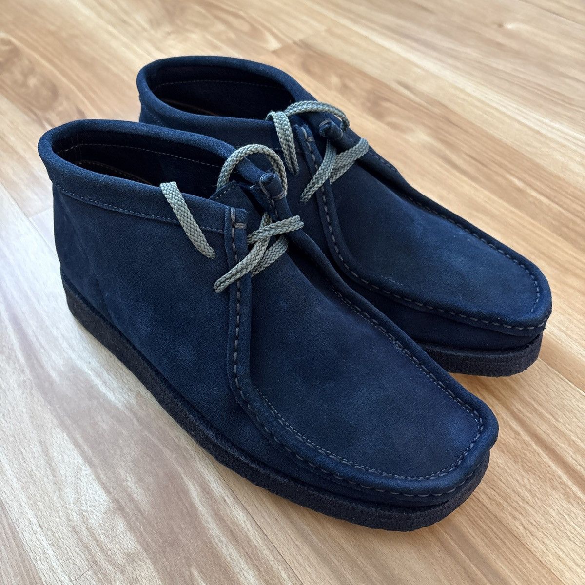 Padmore & Barnes Padmore & Barnes x South Store Indigo Dyed P404 Chukka US 9 Size US 9 / EU 42 - 2 Thumbnail