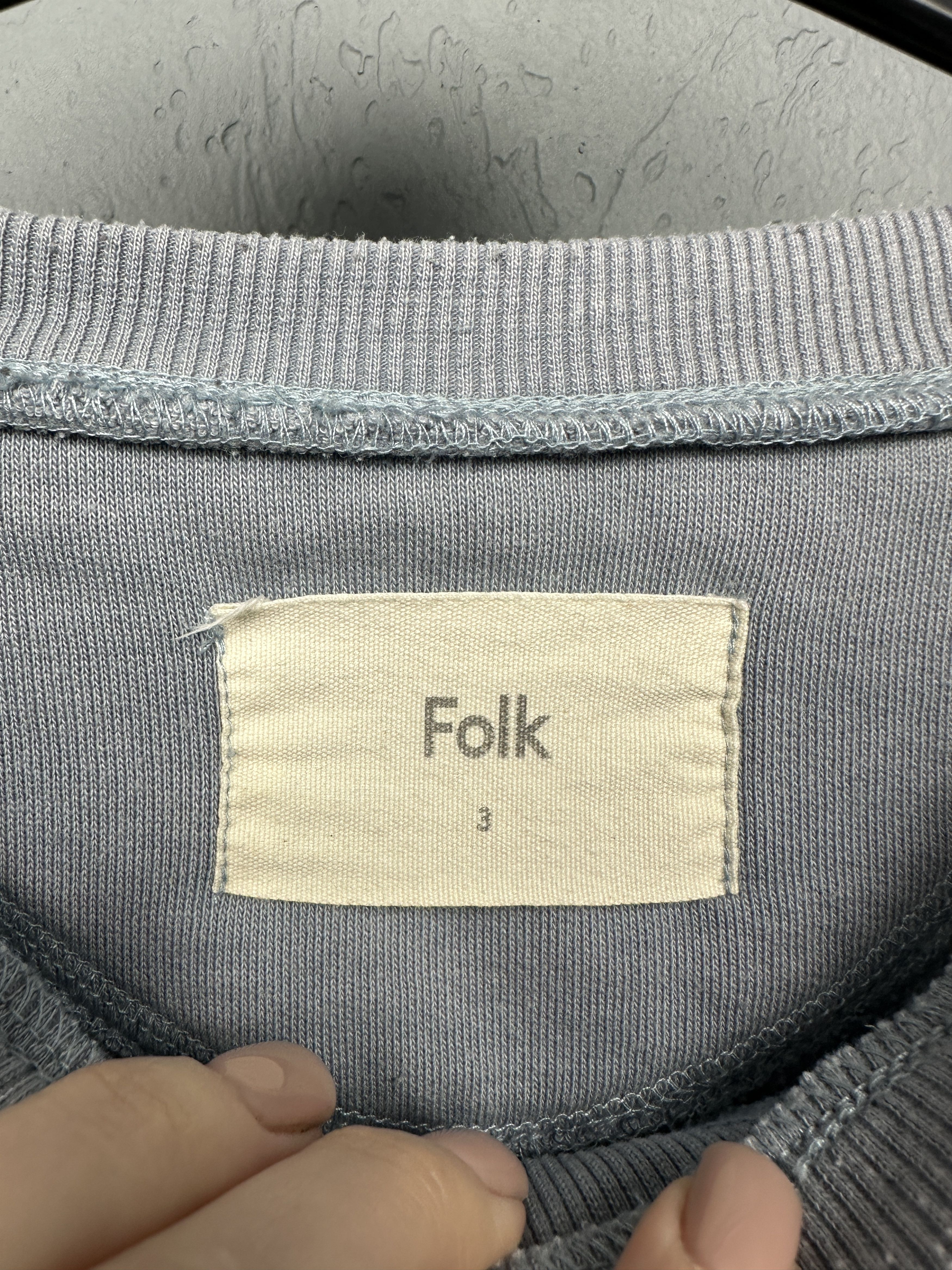 Folk Folk Vintage Mens Crew Neck Sweatshirt Size US M / EU 48-50 / 2 - 3 Thumbnail