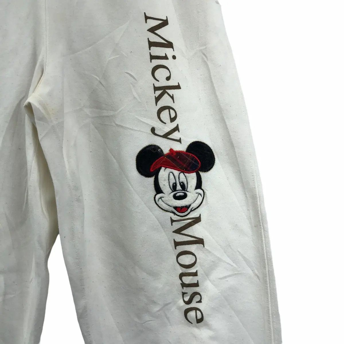 Mickey Mouse Vtg 90’ DISNEY MICKEY MOUSE Cartoon Pant Jogger Sweatpants Size 26" / US 2 / IT 38 - 3 Thumbnail
