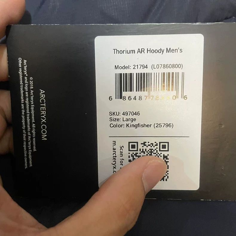 Other Arcteryx Thorium AR Hoody Jacket Dark Blue Size US L / EU 52-54 / 3 - 2 Thumbnail