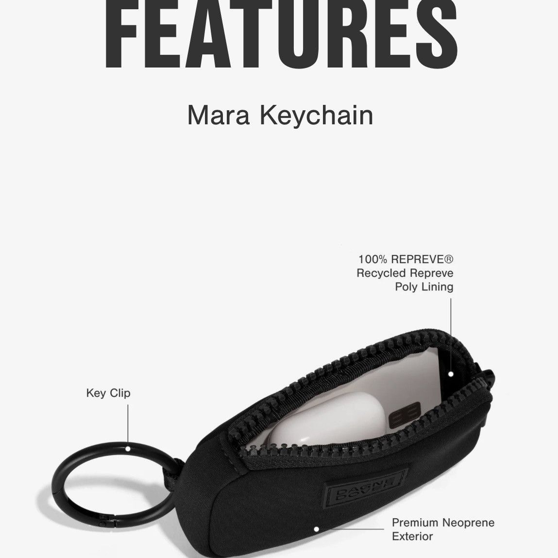 Dagne Dover Mara keychain Size ONE SIZE - 6 Thumbnail