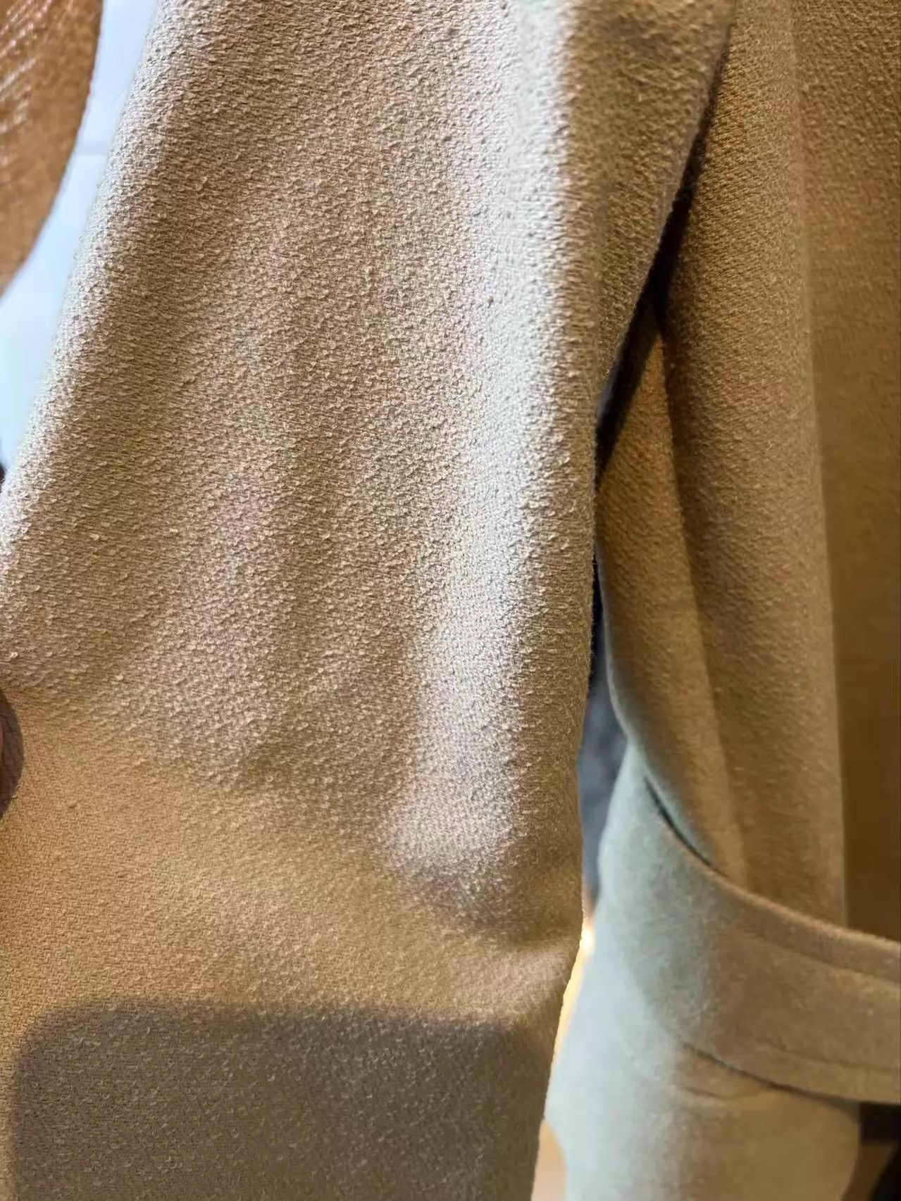 Auralee AURALEE Sage Green Ringspun Twill Pocket Jacket Size XS / US 0-2 / IT 36-38 - 3 Thumbnail
