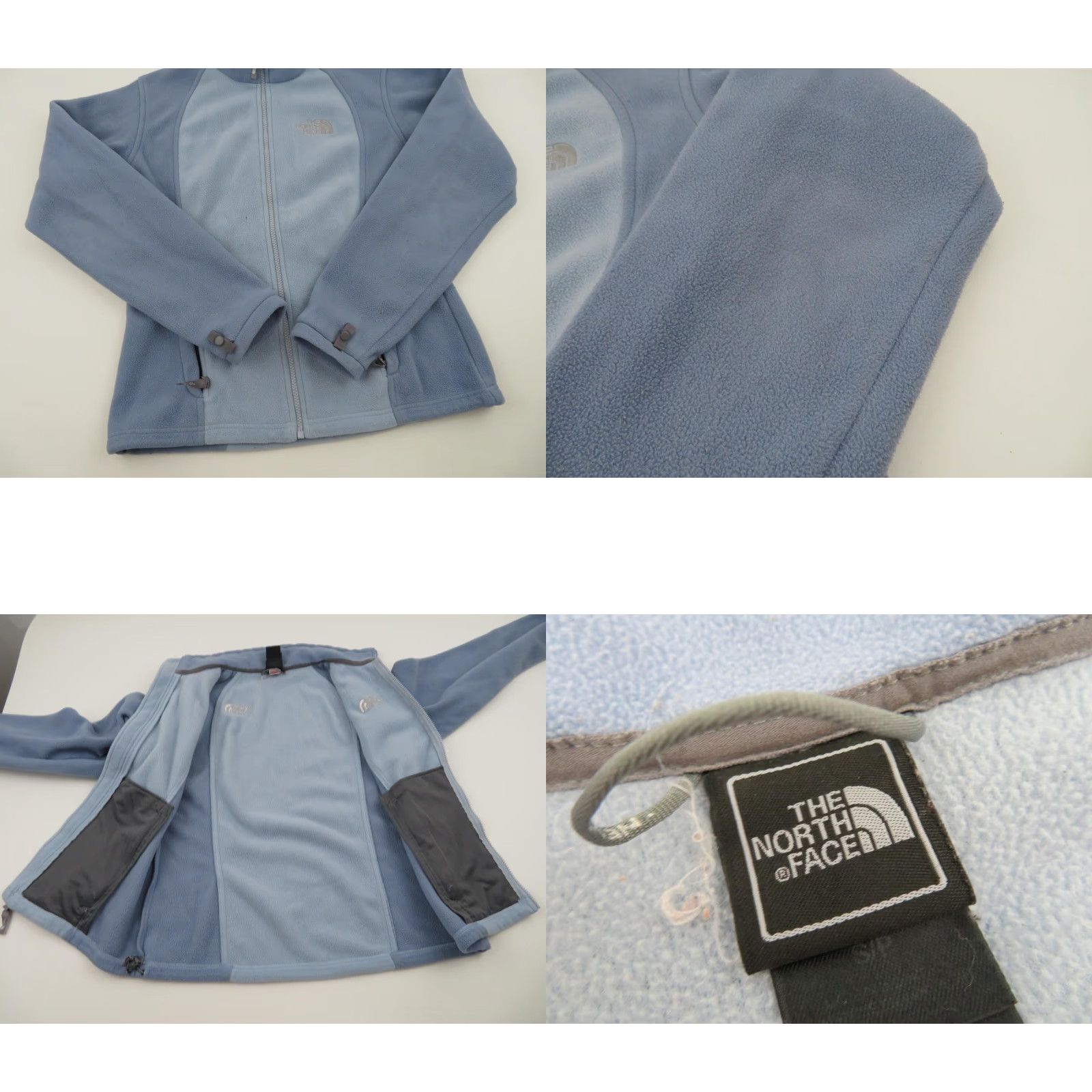 The North Face VINTAGE The North Face Denali Fleece Jacket Womens SZ Small Blue Polartec Coat Full Zip Size S / US 4 / IT 40 - 8 Thumbnail