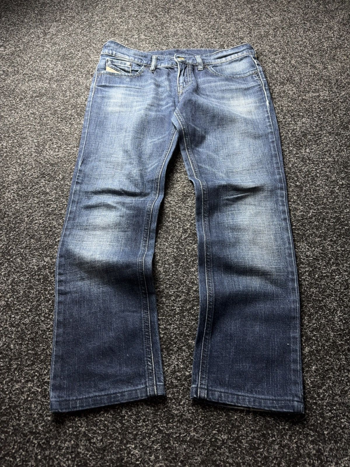 Diesel Luxury 00s Diesel LIV Jeans Distressed Y2K Wash Denim Size 30" / US 8 / IT 44 - 1 Thumbnail