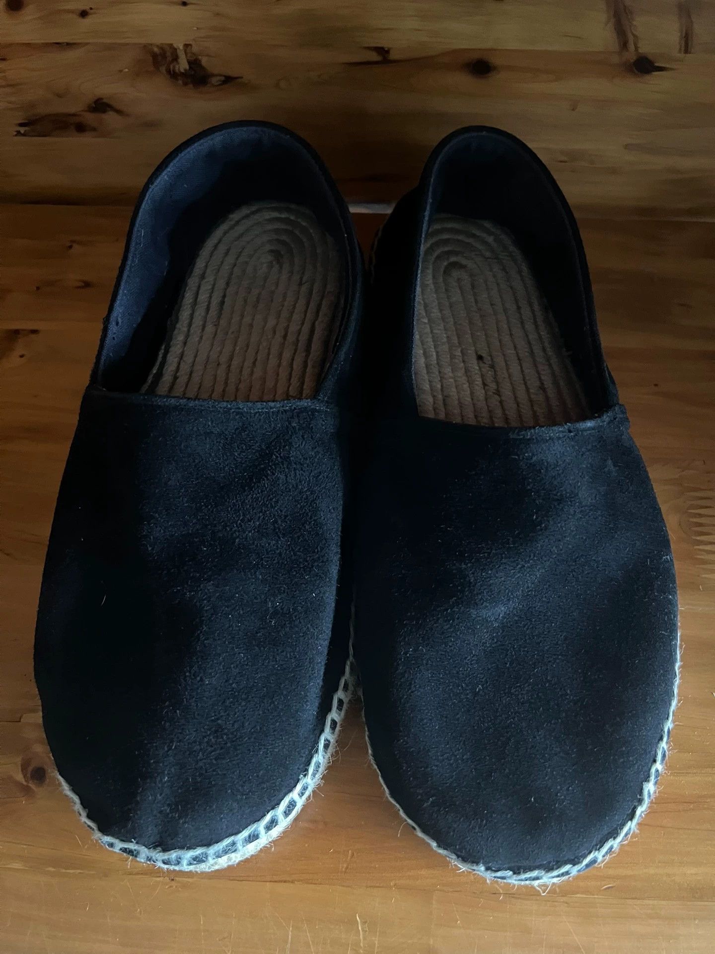 Porter Classic PORTER CLASSIC ENTREFINO Handmade Suede Black Cloth 42.5-43 Size US 9.5 / EU 42-43 - 1 Thumbnail