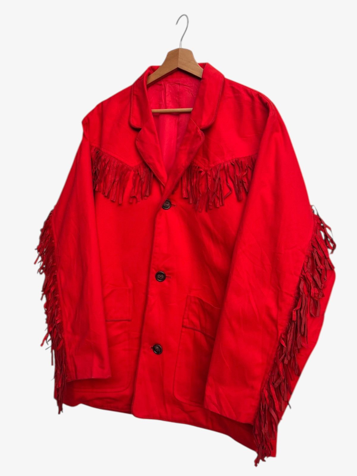 Hai Sporting Gear Vintage Hai Sporting Gear Western Fringe Jacket Size US M / EU 48-50 / 2 - 7 Thumbnail