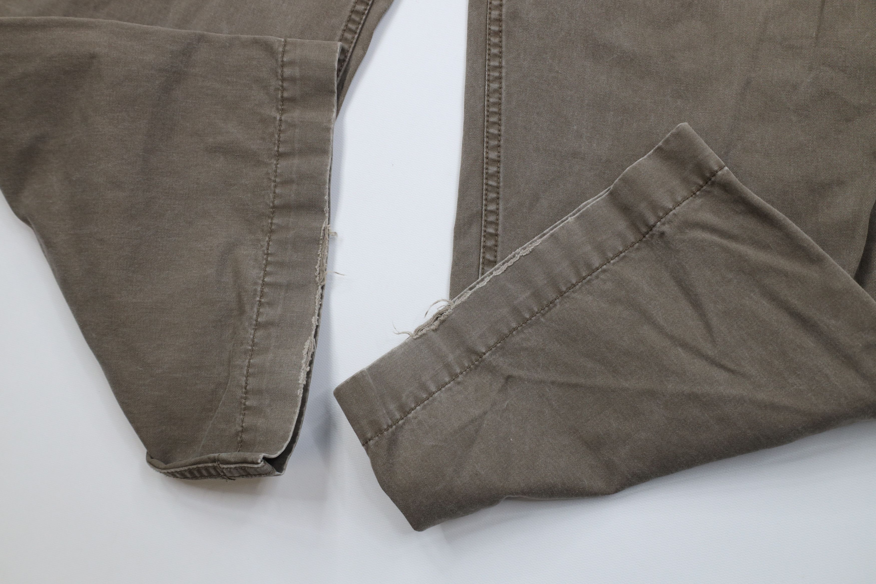 Gap Vintage 90s Y2K Gap Fit Wide Leg Cargo Pants Beige Cotton Size US 32 / EU 48 - 6 Thumbnail