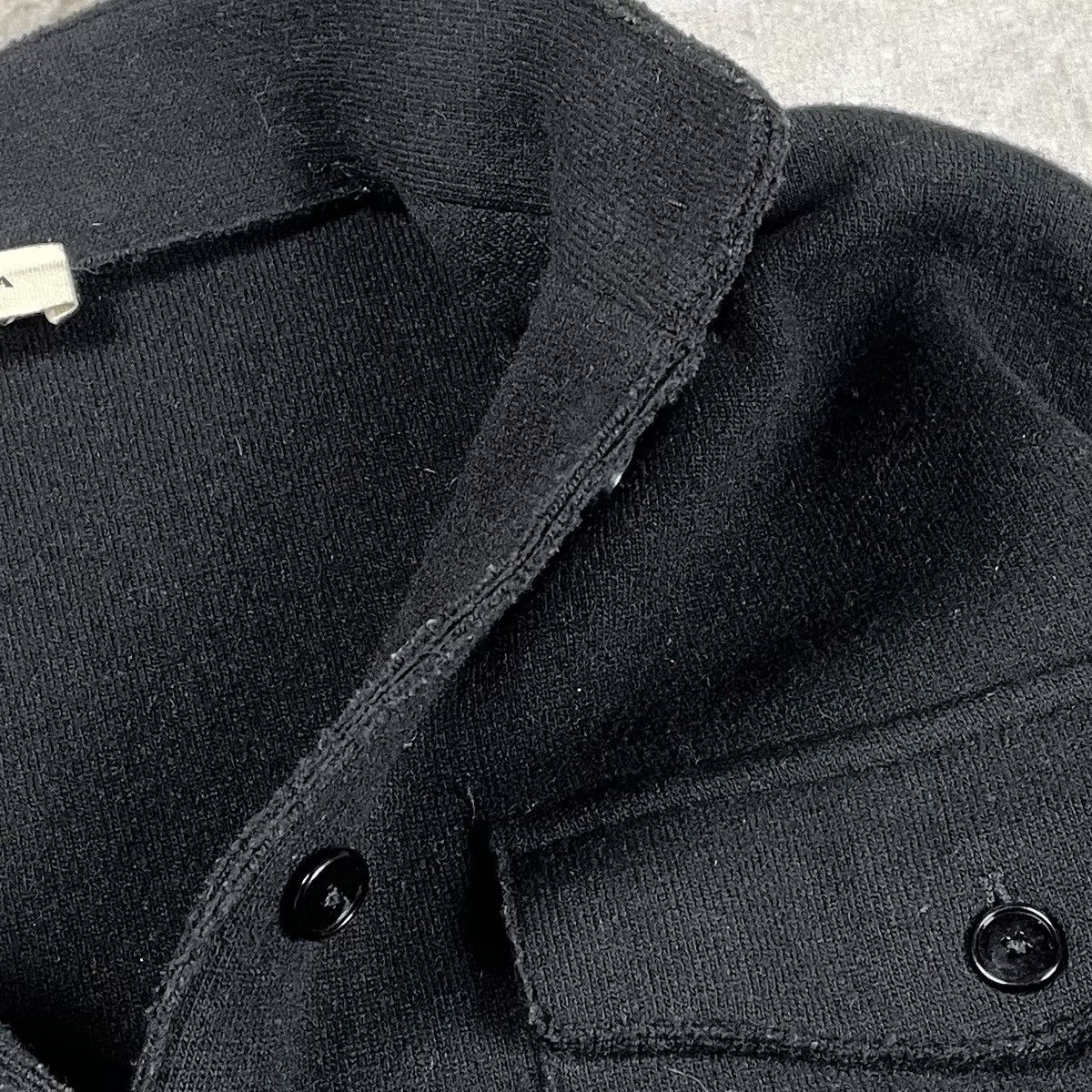 Barena × Barena Venezia Barena Venezia Men's Oversize Wool Uncut Overshirt Sweater Size US L / EU 52-54 / 3 - 11 Thumbnail