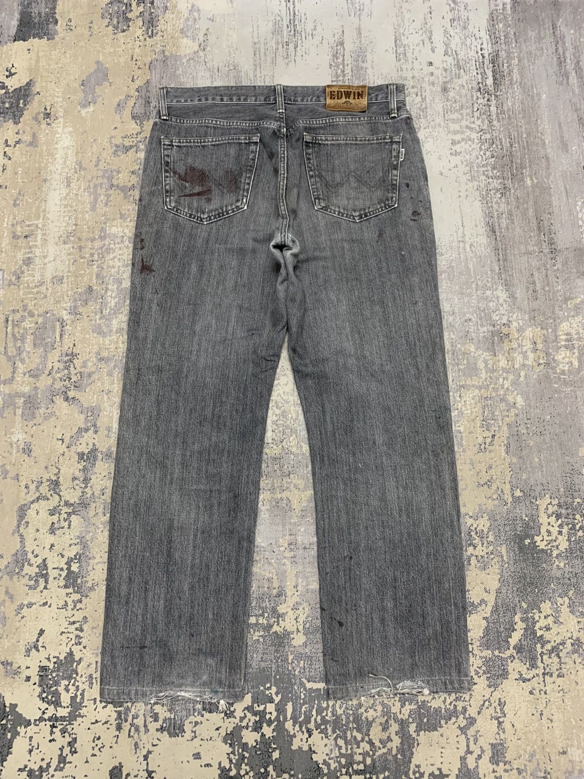 Japanese Brand Edwin Paint Splash Undercover Style Jean 34x28 Size US 34 / EU 50 - 9 Thumbnail