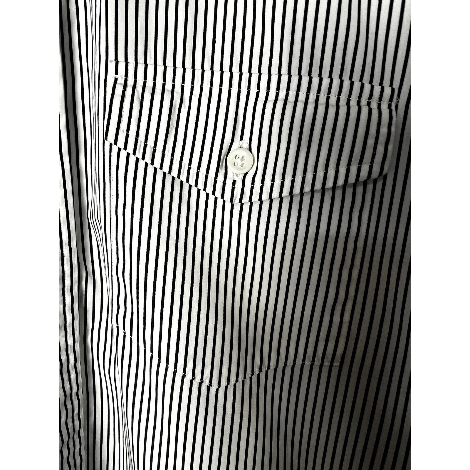 Ralph Lauren Vintage Men's Ralph Lauren Black Striped Button-Down - M Size US M / EU 48-50 / 2 - 3 Thumbnail