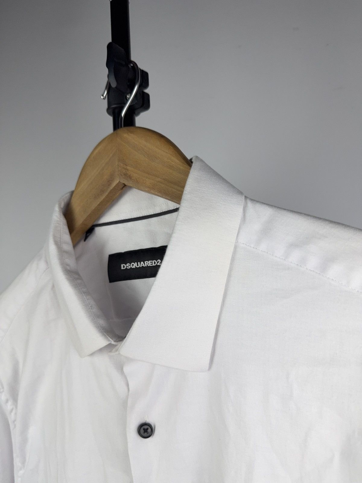 Dsquared2 Vintage 00 Retro Dsquared2 luxury blank basic Shirt Size US XL / EU 56 / 4 - 7 Thumbnail
