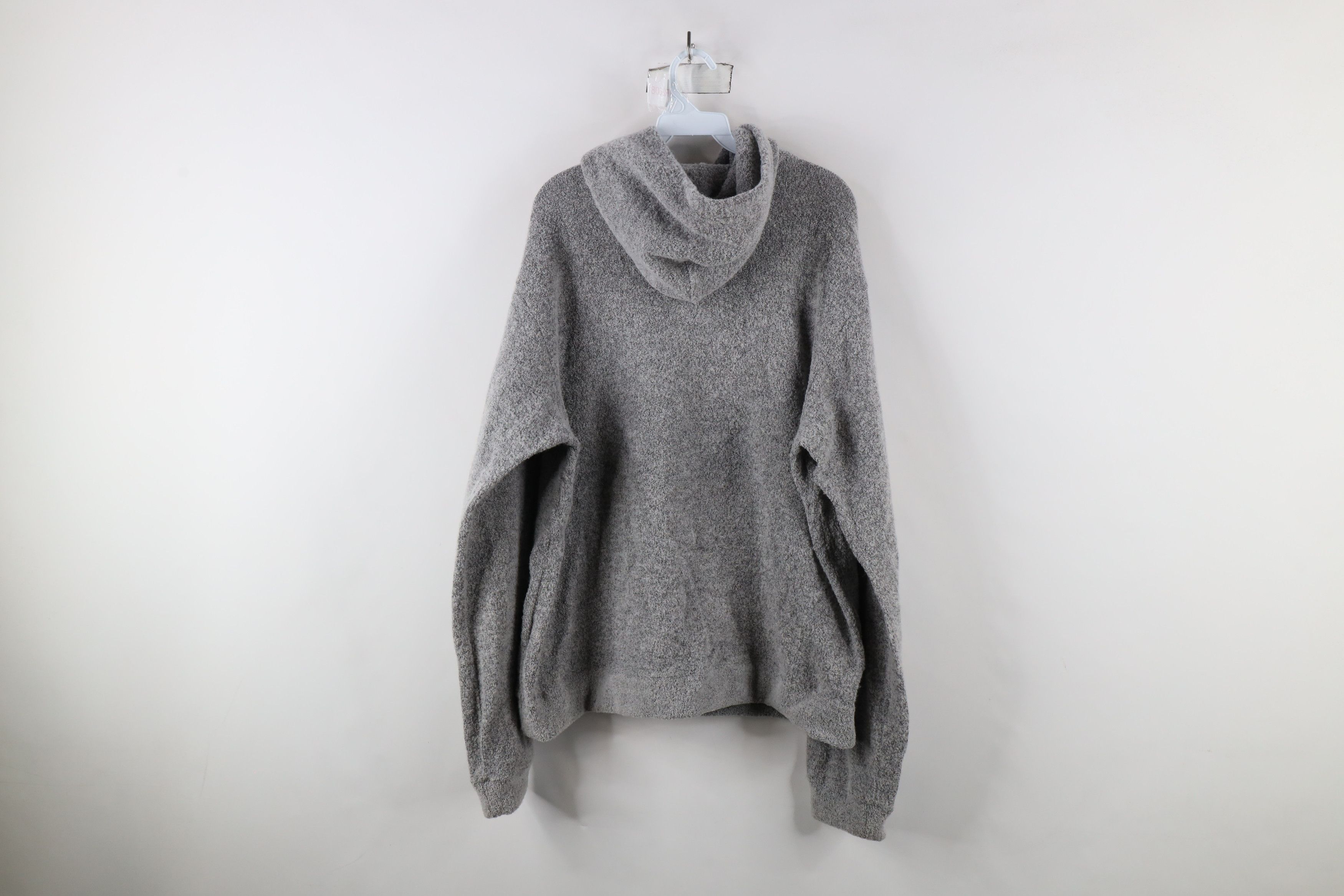 John Elliott John Elliott Wool Blend Textured Knit Hoodie Sweatshirt Size US XL / EU 56 / 4 - 8 Thumbnail