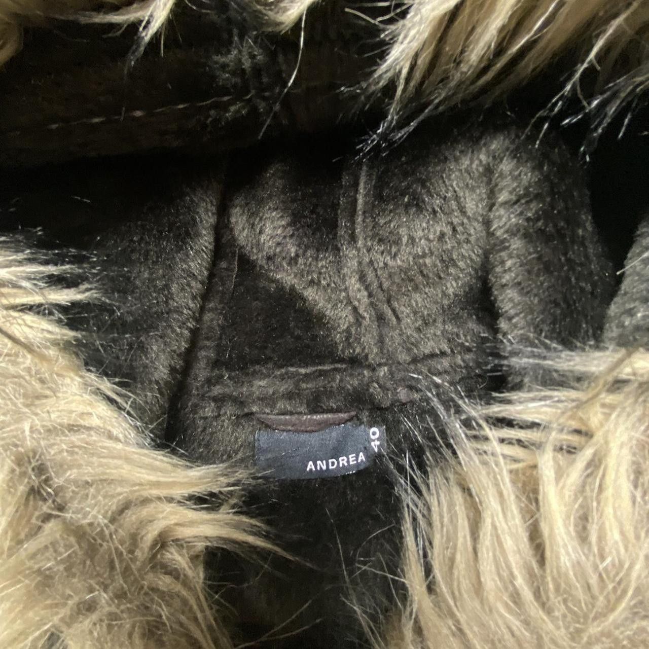Japanese Brand Rare 80s Afghan Faux Fur Coat Brown M Size M / US 6-8 / IT 42-44 - 6 Thumbnail