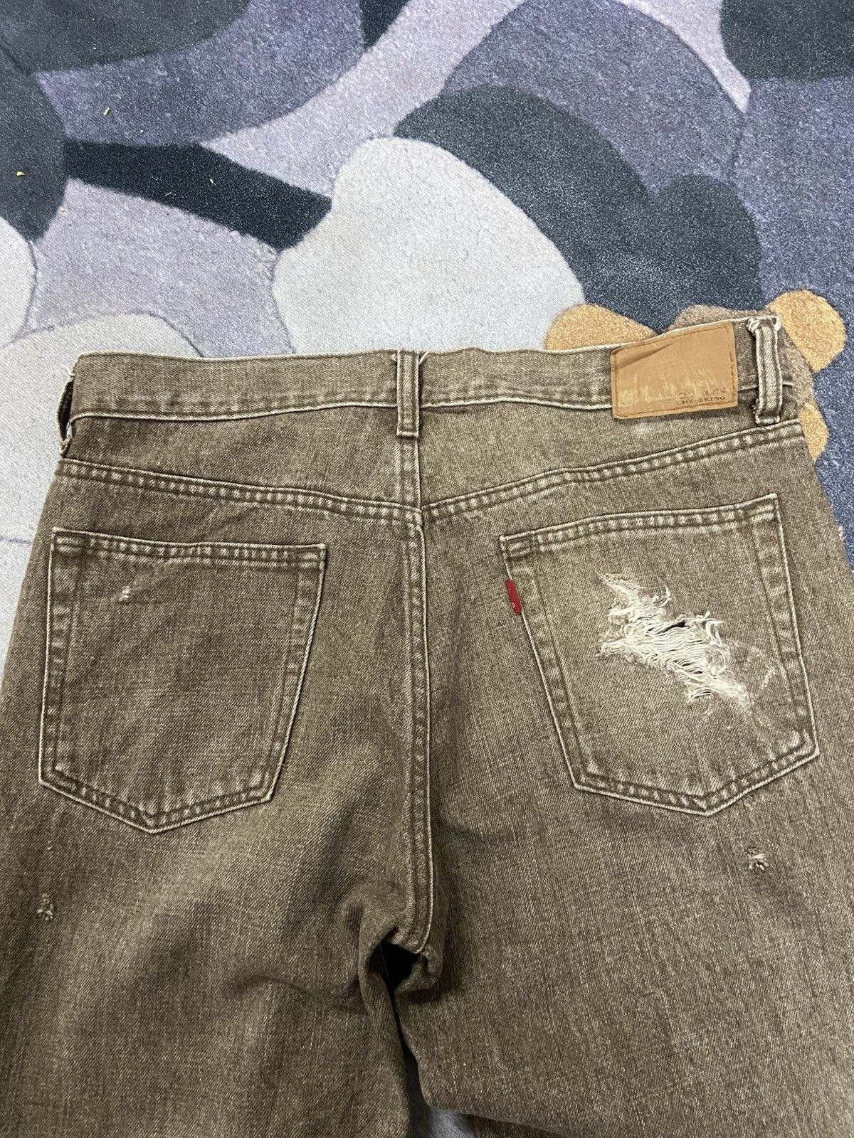 Other Stone Wash Bobson Distressed Jeans Hedi Slimane Style Size US 34 / EU 50 - 7 Thumbnail