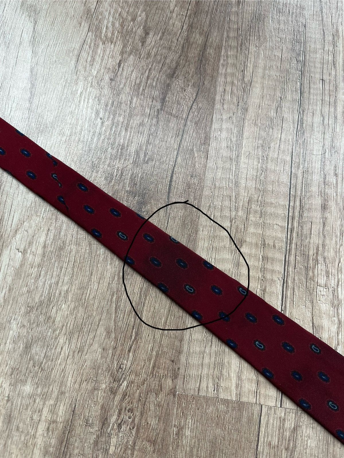 Balenciaga × Vintage Rare Vintage Balenciaga Paris Tie — 100% Silk Size ONE SIZE - 7 Thumbnail