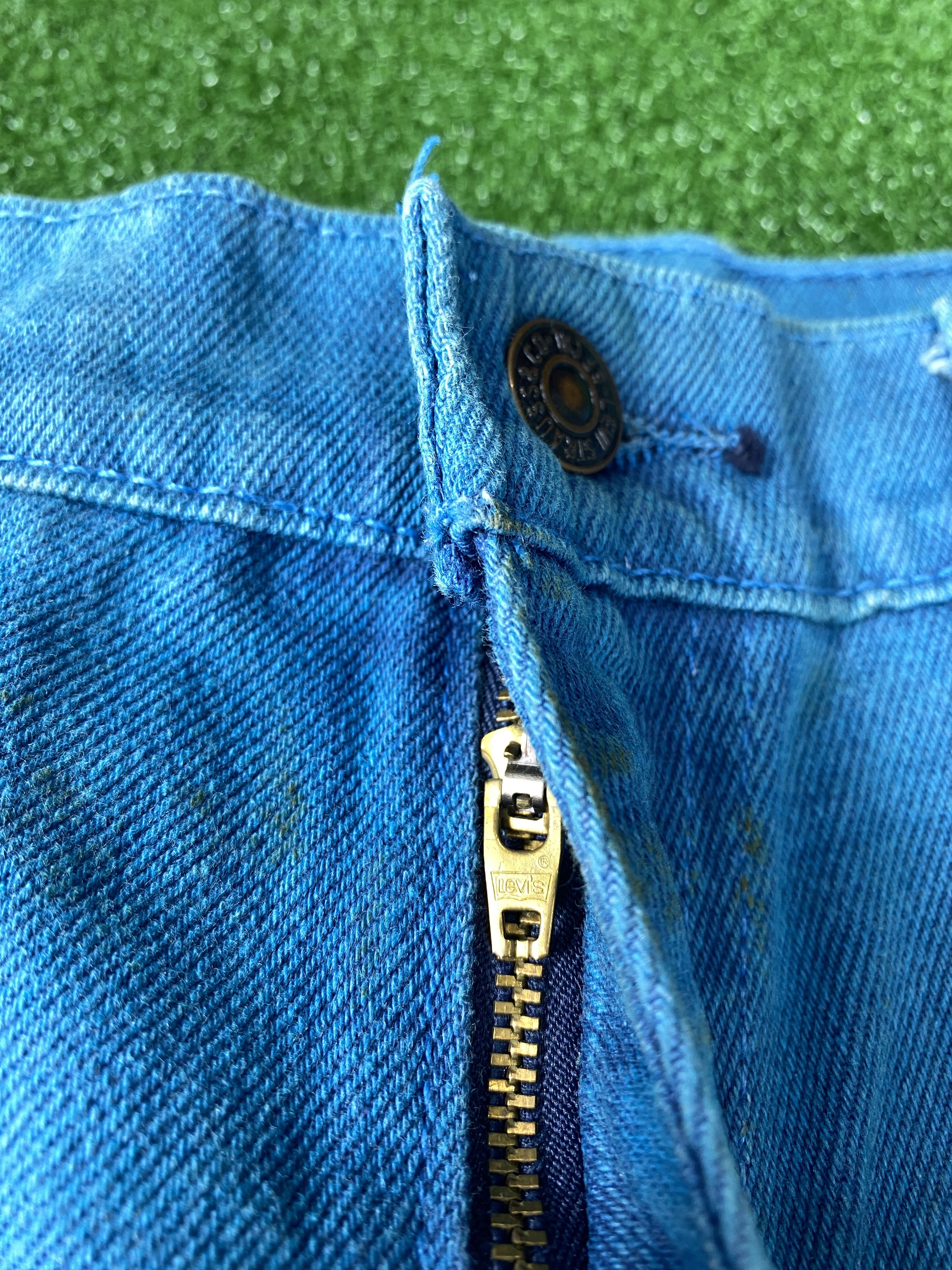Levi's Vintage Levi's 550 Straight Cut Blue Jeans CP0064 Size US 32 / EU 48 - 4 Thumbnail