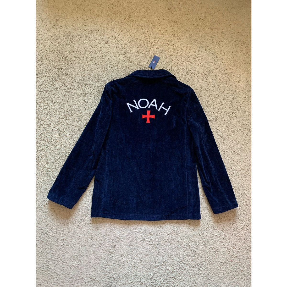 Noah NOAH➕LOGO TERRY BLAZER JACKET Size 38R - 5 Thumbnail