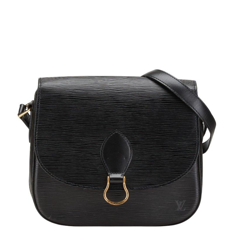 Louis Vuitton Louis Vuitton Epi Saint Cloud Shoulder Bag M52192 Leather Crossbody Bag M52192 in Black, Women's
