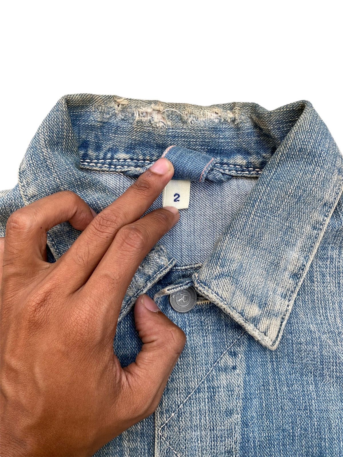 45rpm 45Rpm Denim Jacket Size M / US 6-8 / IT 42-44 - 12 Thumbnail