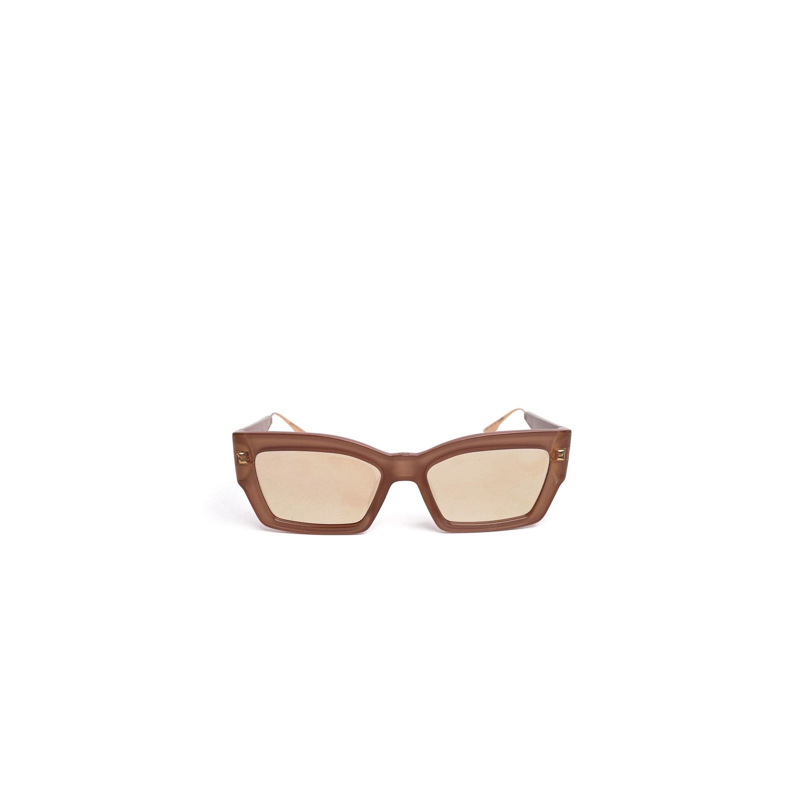 Dior Beige Reflective Sunglasses Size ONE SIZE - 1 Thumbnail