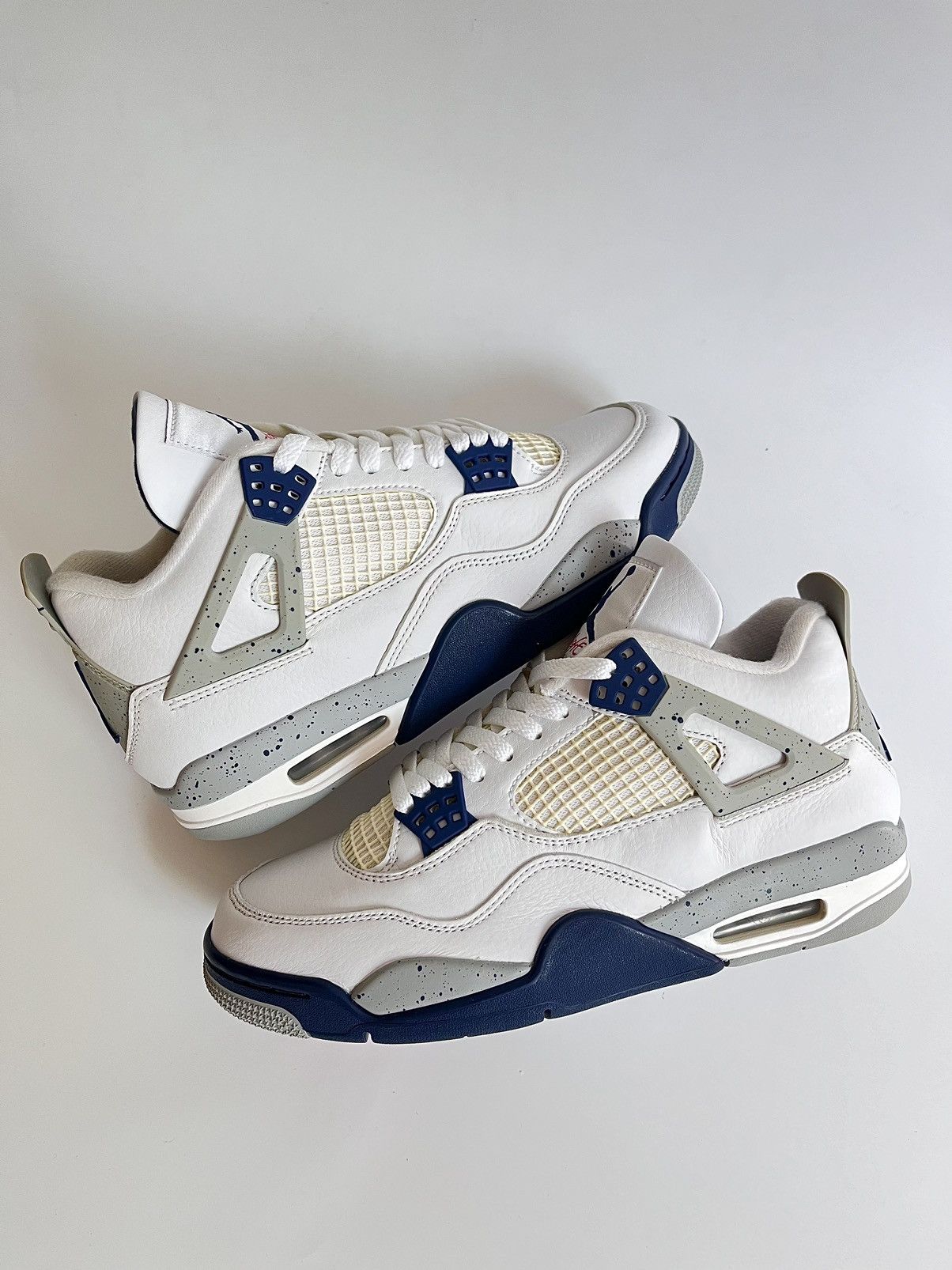 Jordan Brand Air Jordan 4 “Midnight Navy” Size US 8.5 / EU 41-42 - 12 Thumbnail