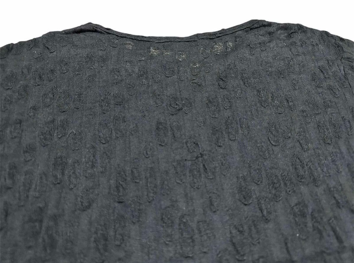 Issey Miyake 🔥Rare Vintage Zucca Issey Miyake Rayon Knit Shirt See Thru Size US M / EU 48-50 / 2 - 10 Thumbnail