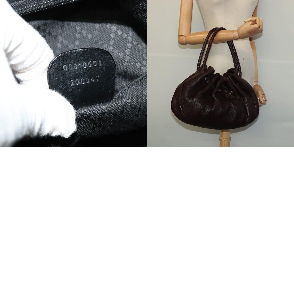 Gucci GUCCI Handbag Nylon Black Silver 000 000 Size ONE SIZE - 12 Thumbnail