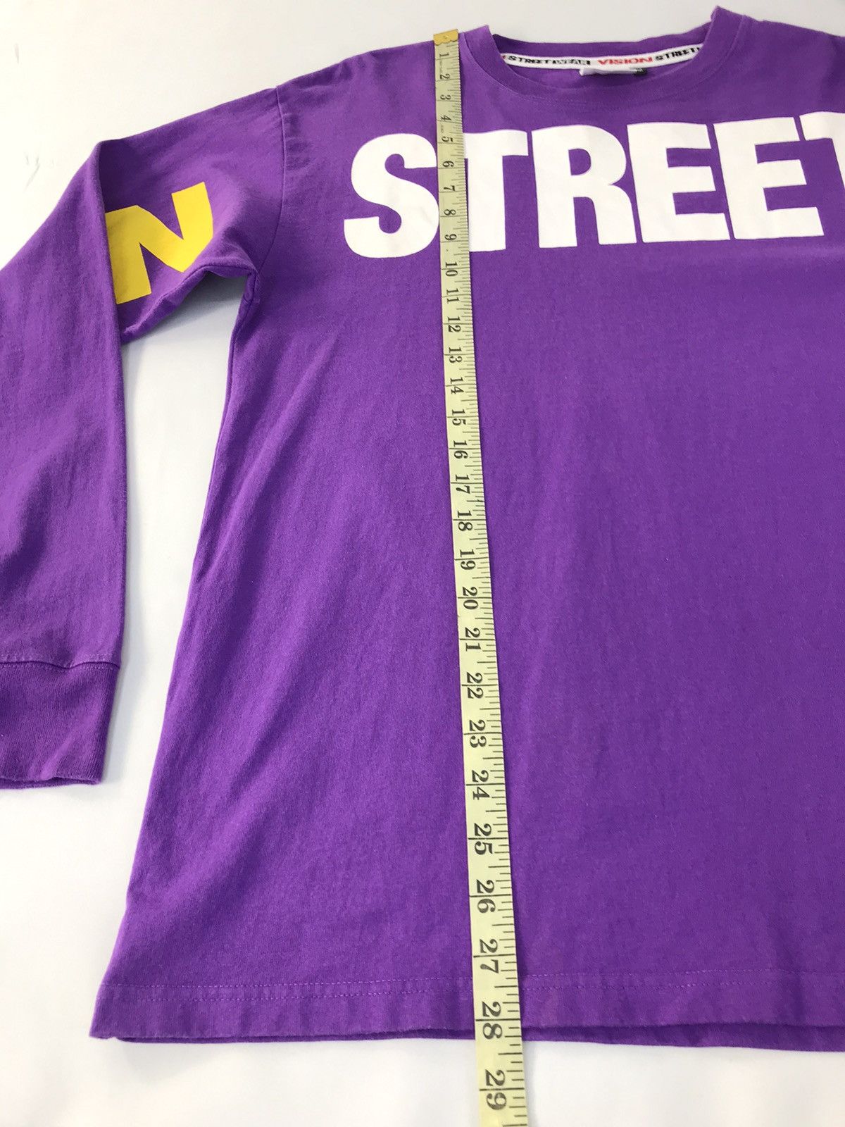 Vision Streetwear Vintage Vision Street Wear Big Logo Long Sleeve Shirt Size US M / EU 48-50 / 2 - 13 Thumbnail
