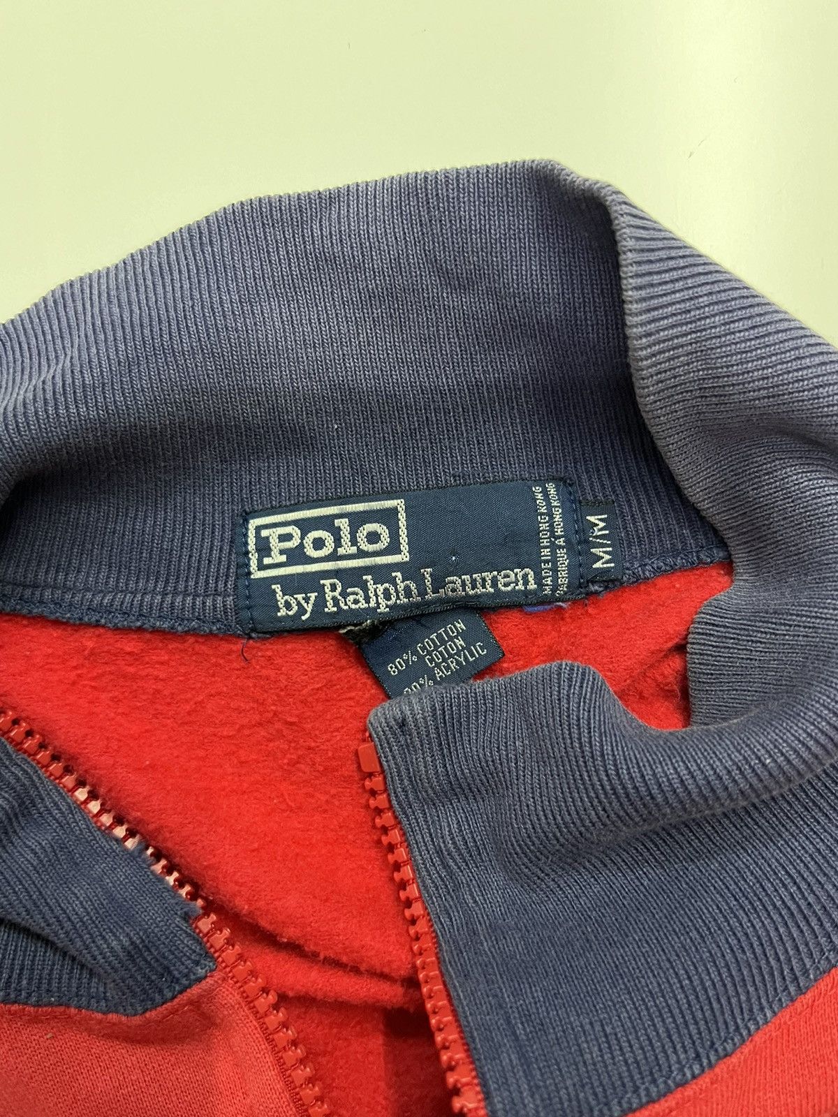 Polo Ralph Lauren Vintage Polo by Ralph Lauren Halfzipper Sweatshirt Size US M / EU 48-50 / 2 - 7 Thumbnail