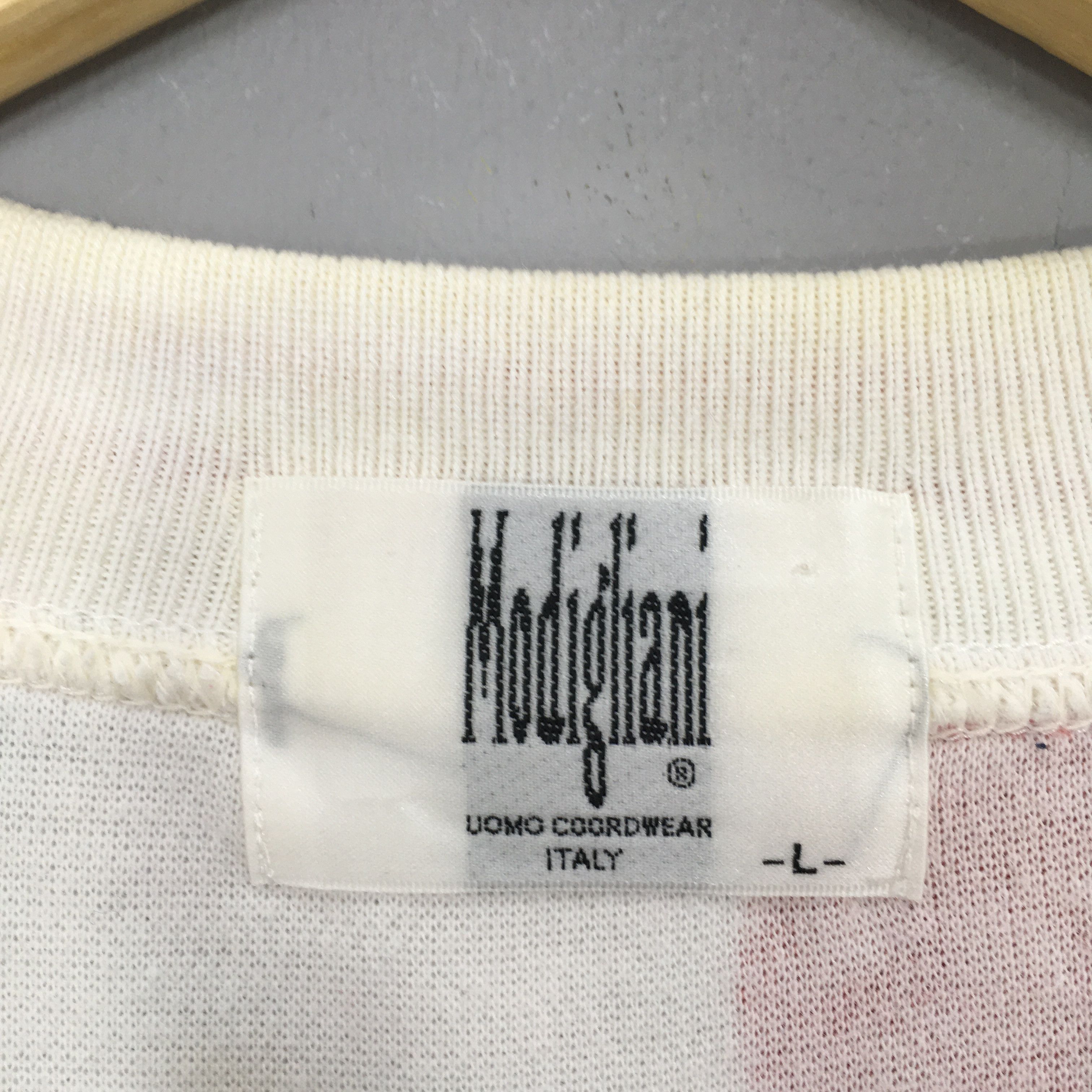 Other RARE Vintage Modigliani Uomo Coordwear Italy Sweatshirt Size US L / EU 52-54 / 3 - 5 Thumbnail
