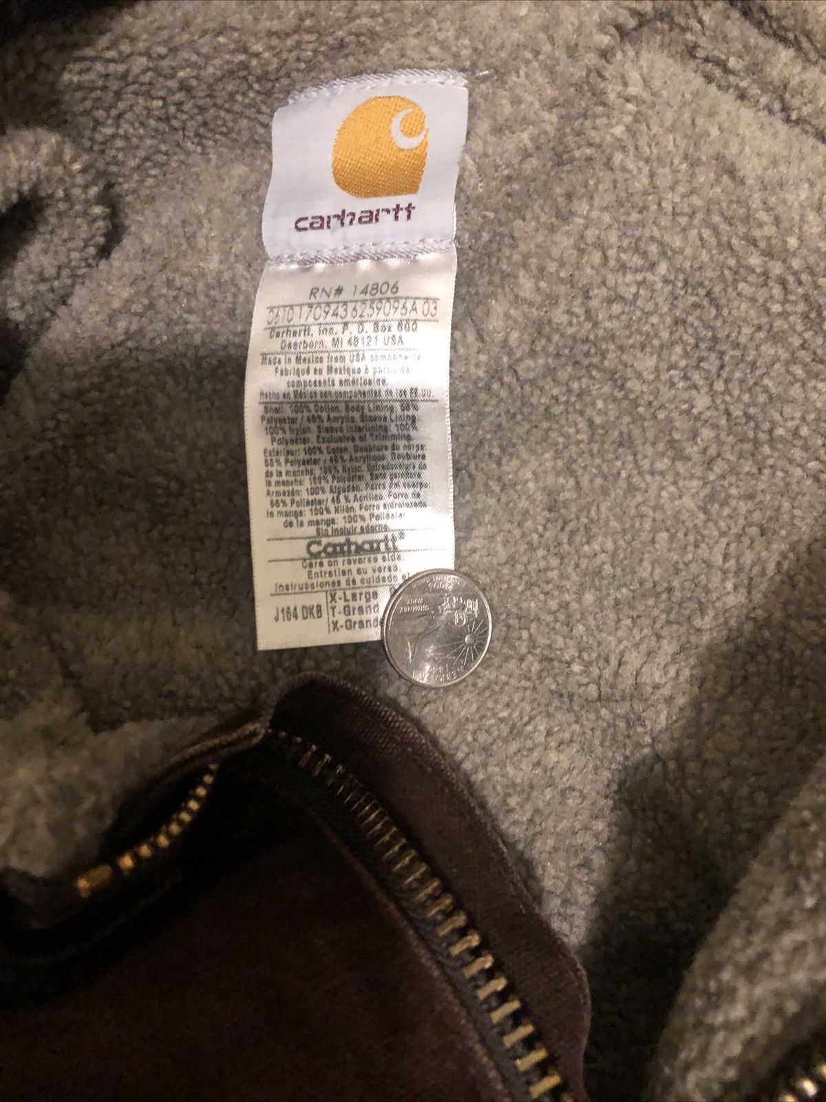 Carhartt × Vintage Faded XL Carhartt Jacket Size US XL / EU 56 / 4 - 4 Thumbnail