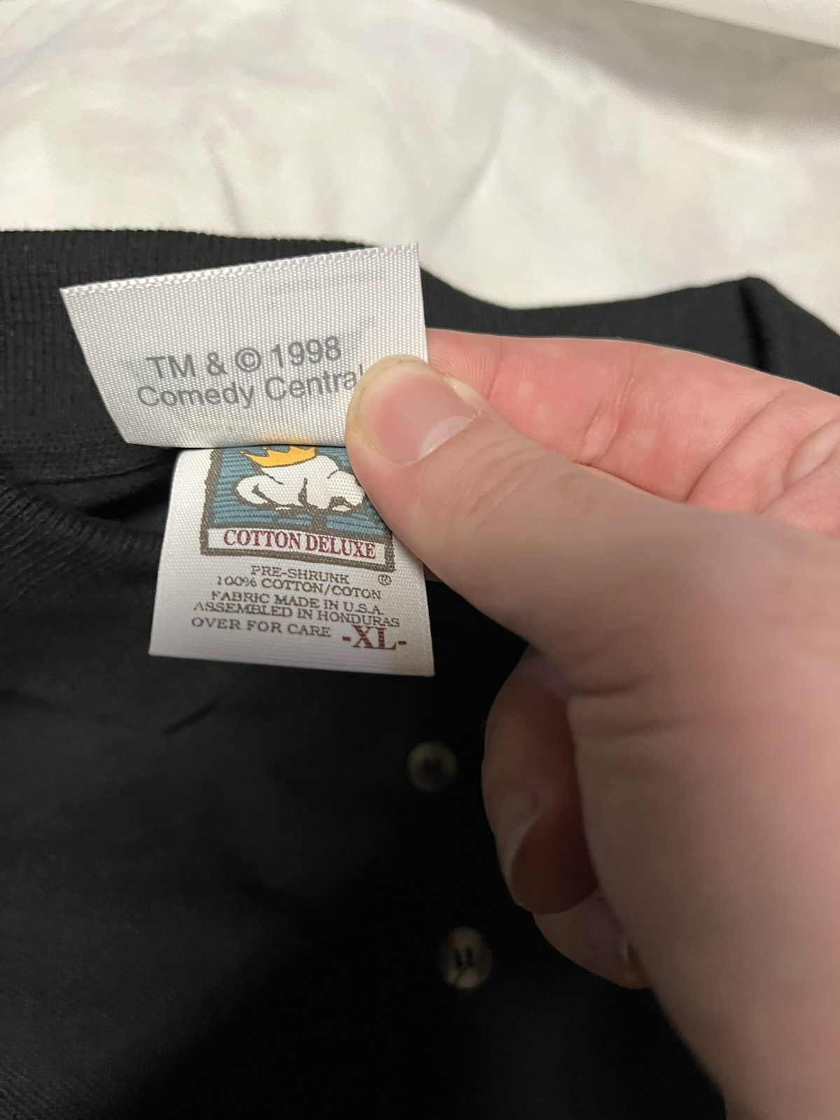 Vintage South Park Vintage 1998 Black Kyle Polo Size US XL / EU 56 / 4 - 4 Thumbnail