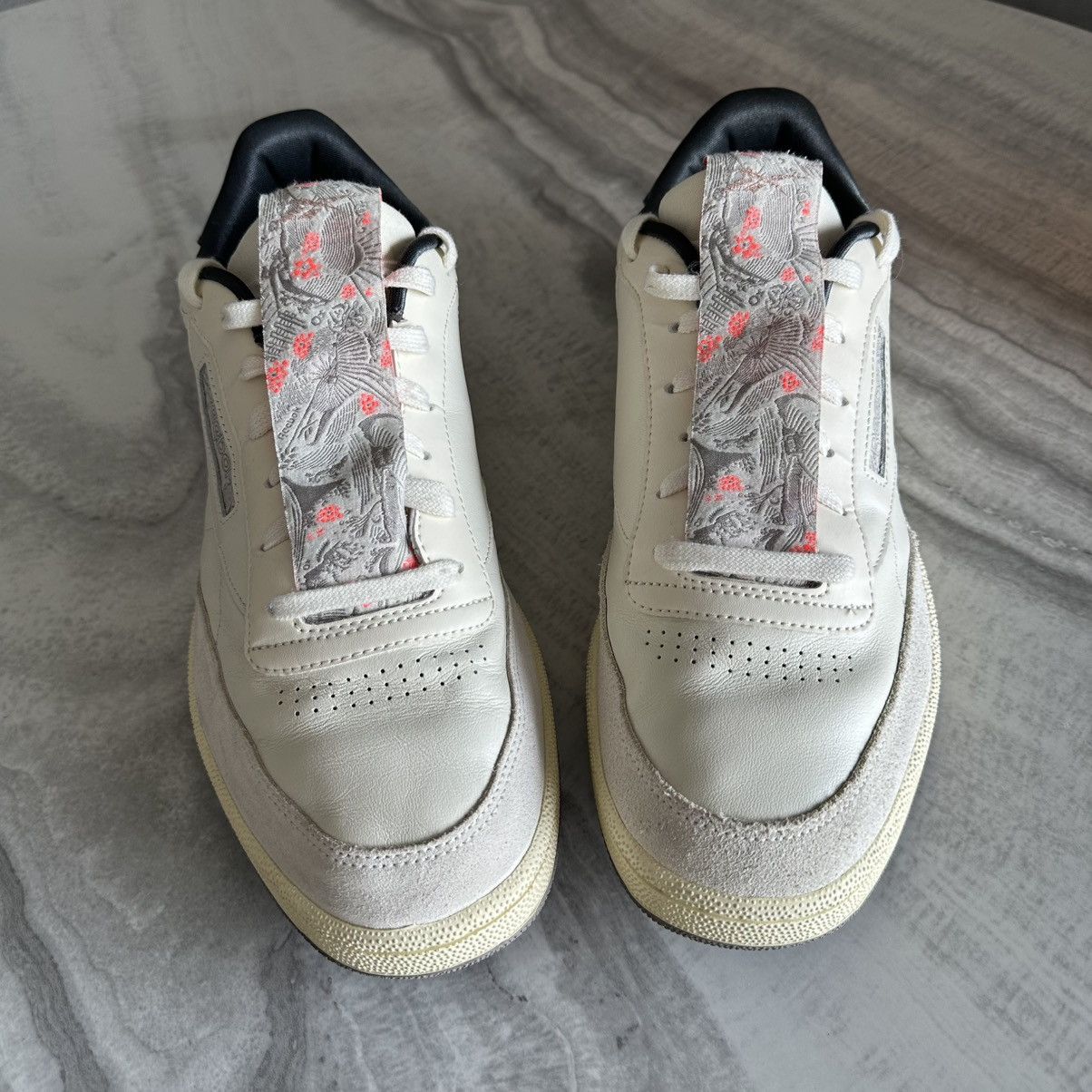 Reebok Reebok Club C 85 Year of the Ox White Leather Sneakers Size US 13 / EU 46 - 4 Thumbnail