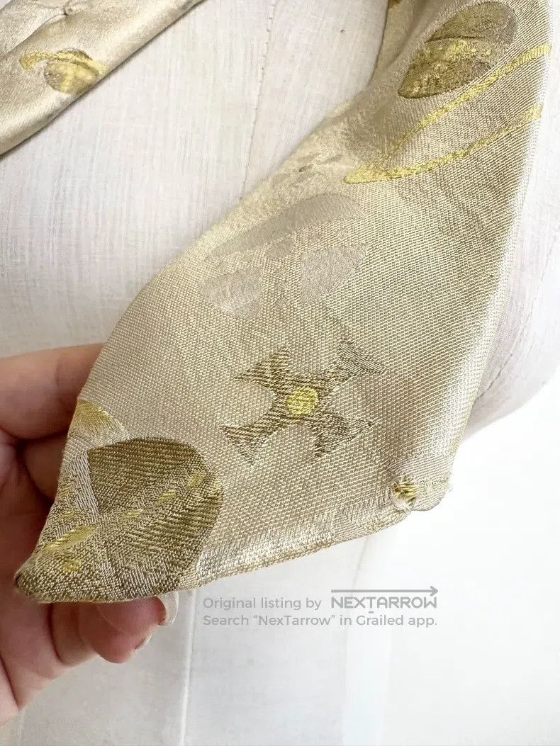 Vivienne Westwood Vivienne Westwood Golden Yellow Saturn Planet Tie with Sta Size ONE SIZE - 8 Thumbnail