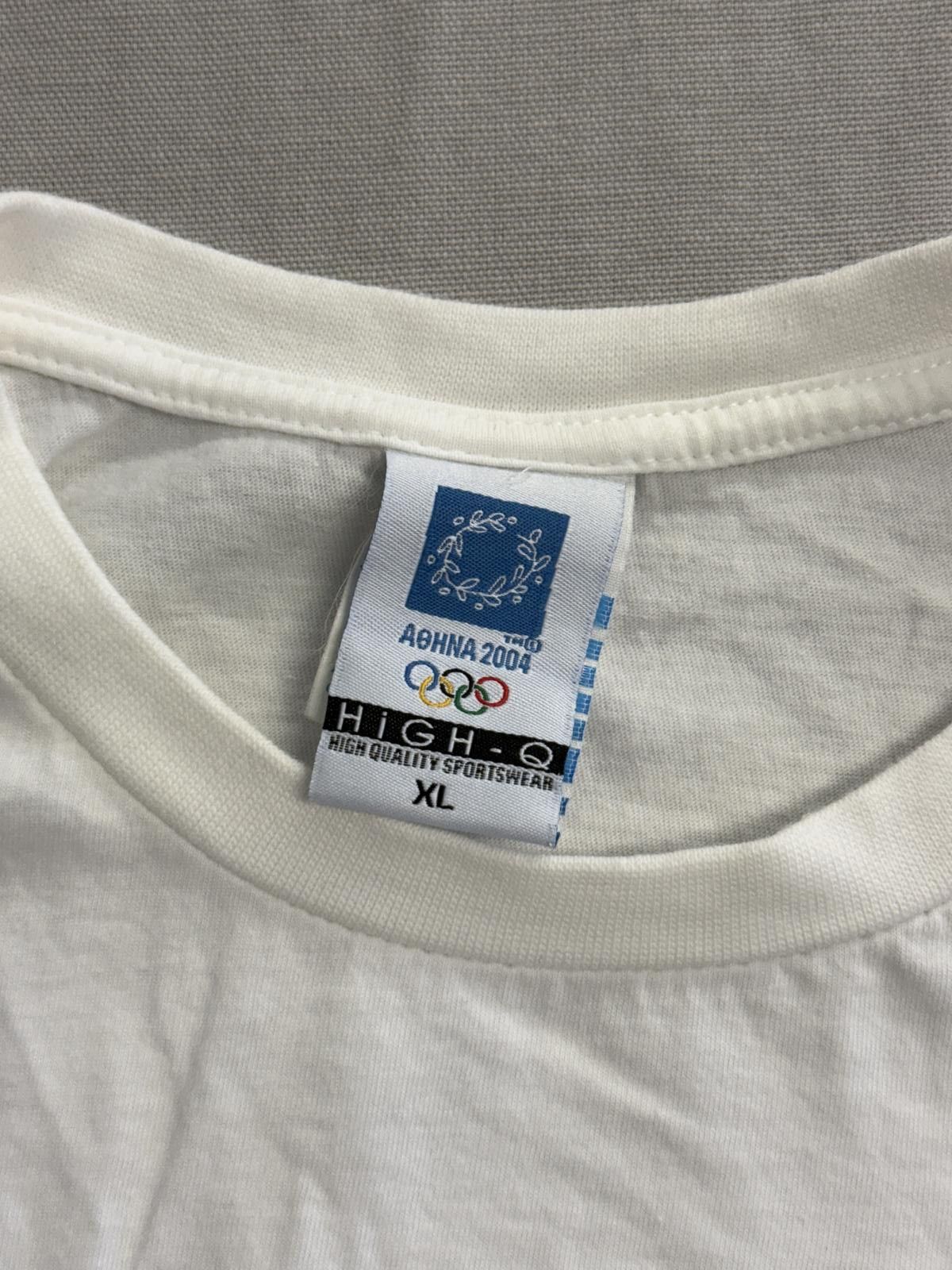 Designer VTG Athens 2004 Olympics T-shirt Made in Greece XL Size XL / US 12-14 / IT 48-50 - 2 Thumbnail